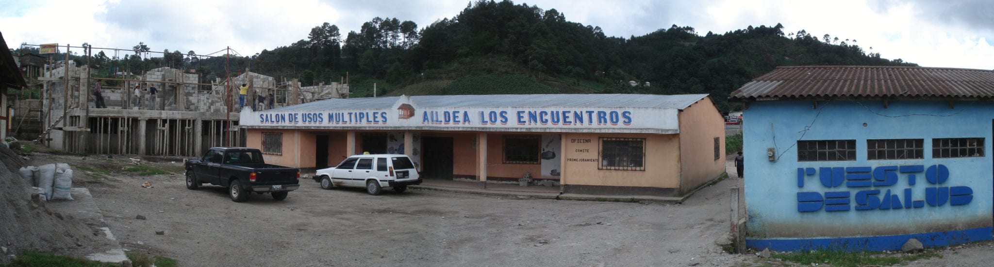 Baufortschritt in Los Encuentros