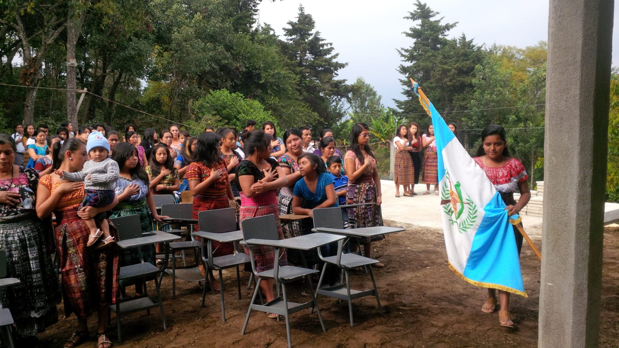 Feierliche Schuleinweihung in San Pedro la Laguna