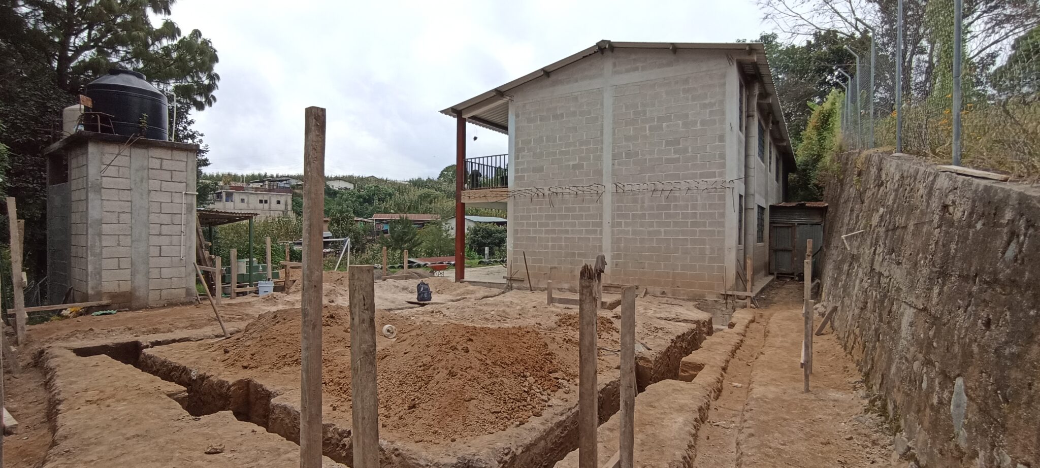 Erweiterung des Schulgebäudes in Los Yaxón Neboyá 2021
